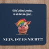 Personalisierte XL Gaming Mousepad | Lustiges „Nicht wütend werden...“-Design | Wütendes Tier wählbar | Custom Mauspad für Gamer