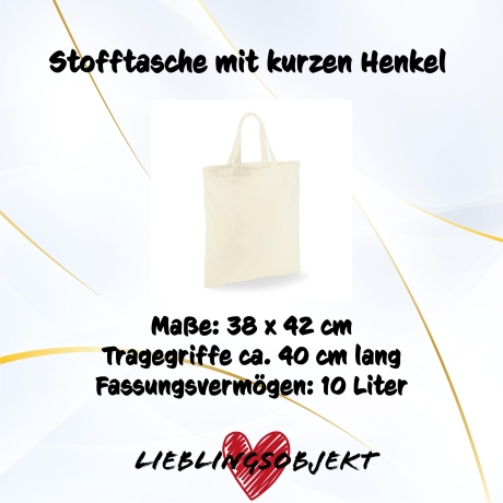 Stoffbeutel mit Wunschdesign Foto/Text/Logo