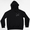 Personalisierter Hoodie für Pärchen Outfit Holding Hands Geschenk Partner Hoodie Wunschnamen Freundin Freundschaft Jahrestag Beziehung