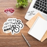 Personalisierte Vinyl Aufkleber, Sticker, für Indoor und Outdoor, mit deinem Text, Logo oder Bild, ideal für Logos, Vereine und Branding