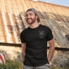 Personalisiertes T-Shirt Papa Kreuz Wunschnamen Name der Kinder Geschenk Vater Geschenkidee Vatertag Shirt Geburtstagsgeschenk Mann