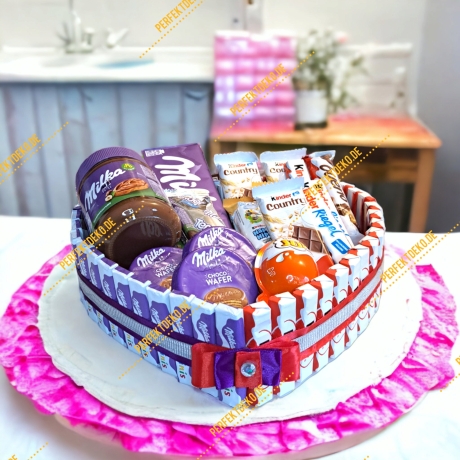 Milka-Kinder Set-Süßigkeiten box, Kinder Schokolade, Milka