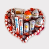 Kinder Set Herz -Schokolade Süßigkeiten box, Kinder Schokolade