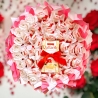 Essbarer Blumenstrauß - Raffaello, Seifen Rosen, Raffaello Tafel