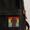 Rainbow Fist Aufnäher: LGBTQ+ Pride | 6cm