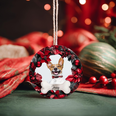 Personalisierter Schmuck für Hundeliebhaber - Weihnachten Haustier Erinnerungsgeschenk