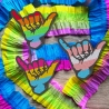 Pride Aufnäher | Gestickte LGBTQ+ Flaggen | Regenbogen, Bisexuell, Pansexuell, Transgender, Lesben, Gay Zubehör