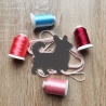 Corgis Aufnäher | Gestickte Silhouette | Anpassbare Farben | 7,5cm