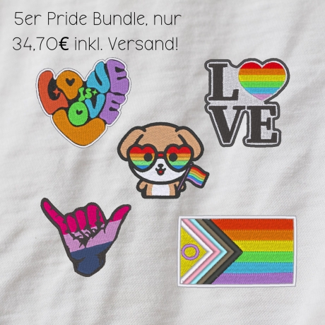 Patch Bundle gemischte Farben Set, Aufnäher, Klettverschluss
