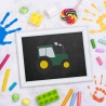 Traktor Aufnäher, Aufnäher, zum aufnähen oder aufbügeln
