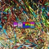 Pride Aufnäher – Bestickter LGBTQ+ Aufnäher mit Flaggen-Lettern , Regenbogen