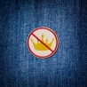 No Kings Patch: Anti-Monarchismus gesticktes Symbol - 5 cm