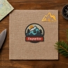 Zugspitze Aufnäher – Gestickter Berg Aufnäher, Deutschland Souvenir (ca. 8 cm) Filz Polyester Bestickt