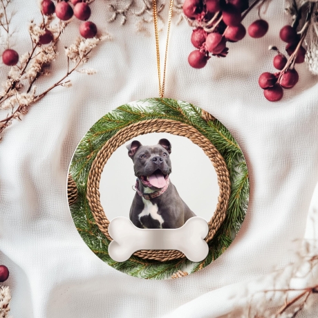 Personalisierter Schmuck für Hundeliebhaber - Weihnachten Haustier Erinnerungsgeschenk
