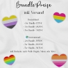Patch Bundle gemischte Farben Set, Aufnäher, Klettverschluss
