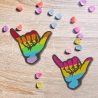 Pride Aufnäher | Gestickte LGBTQ+ Flaggen | Regenbogen, Bisexuell, Pansexuell, Transgender, Lesben, Gay Zubehör