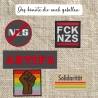 Kein Stolz ohne Gerechtigkeit Aufnäher: LGBTQ+ Aktivismus Gestickte Applikation