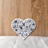 Puppy Patch, Gesticktes Hundeliebhaber Herz, DIY Applikation