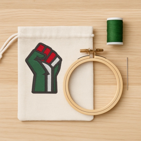 Palästina Fist Aufnäher: Symbol des Widerstands & der Solidarität