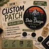 Individuell Bestickter Aufnäher, Patch nach Wunsch | Custom Patch