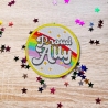 Proud Ally Pride Patch: Regenbogen LGBTQ+ Stickerei (7 cm)