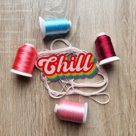 Retro Aufnäher | Chill