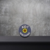 Politischer Aufnäher | Anti-AFD gestickte Applikation aus Applikation, ca 8 cm zum Aufbügeln