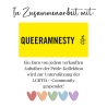 Pride Aufnäher: Protect Queer Kids | Regenbogen Herz gestickte LGBTQ + Applikation