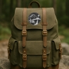 Camping Patch: Berg Zelt Motiv Bügelbild