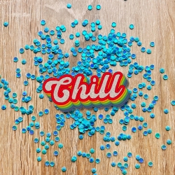 Retro Aufnäher | Chill