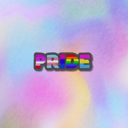 Pride Aufnäher – Bestickter LGBTQ+ Aufnäher mit Flaggen-Lettern , Regenbogen