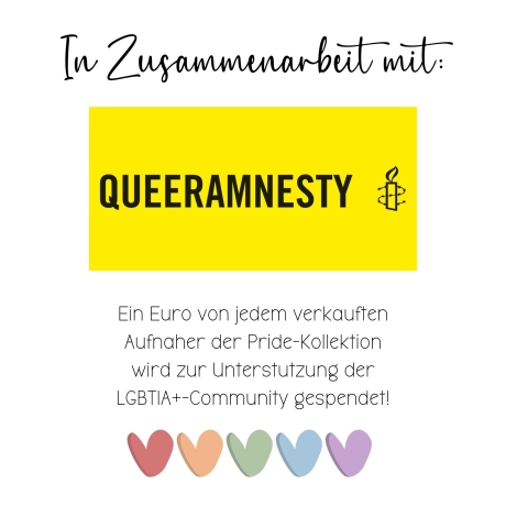 Pride Aufnäher: Rainbow Pixel Heart Aufnäher - 5 cm