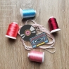 Retro Patch – Schallplatte & Kassette Stickerei Aufnäher für Musikliebhaber (7,5 cm hoch)