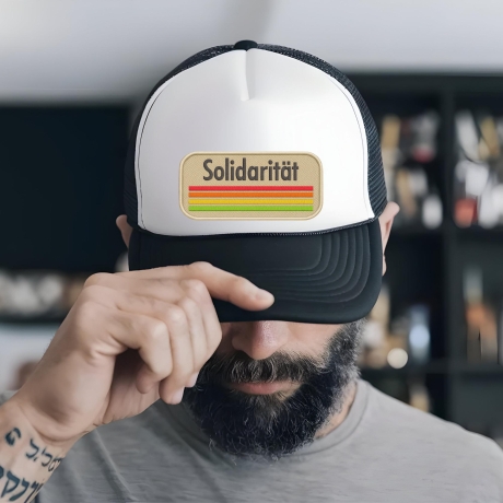 Solidarity Patch, gesticktes Bügelbild, Pride Flagge, LGBTQ, Anti-Hate, Unterstützung Vielfalt