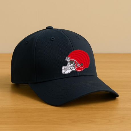 Football Patch: Helm Gestickte Aufbügler, Anpassbare Farben & Anzahl