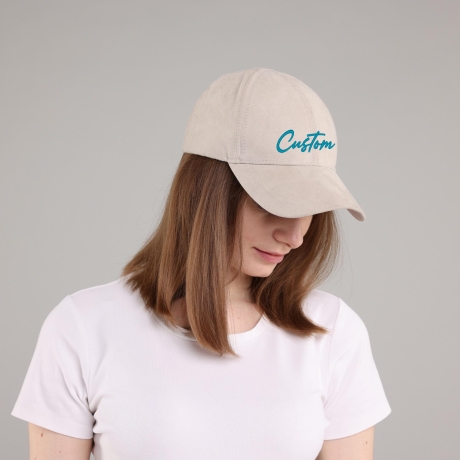 Individuell bestickter Hut, personalisierte Dad-Cap mit Text oder Logo, Small Business Logo