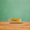 Custom Pencil Patch - 8 cm, Individuell, ideal für Schulstart