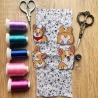 Mini Aufnäher Set | Kleine Corgis Applikationen - Geschenk für Hundeliebhaber
