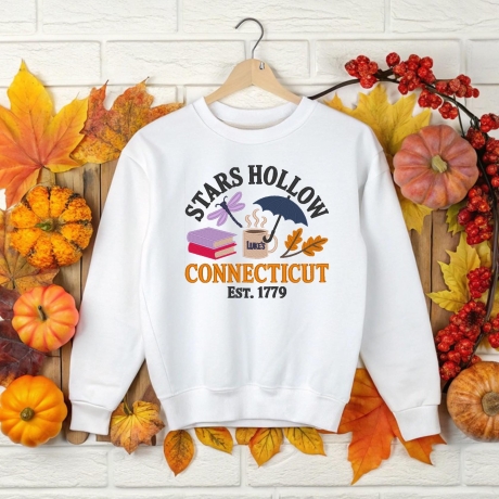 Gilmore Girls inspiriert gemütlicher Herbst Pullover