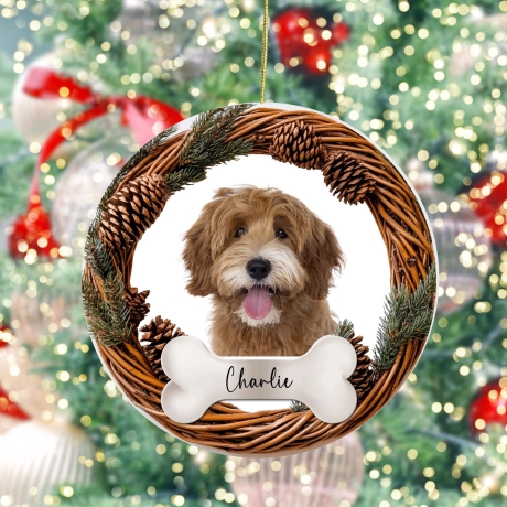 Personalisierter Schmuck für Hundeliebhaber - Weihnachten Haustier Erinnerungsgeschenk