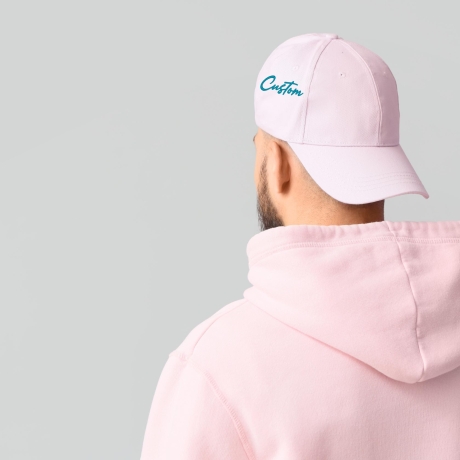 Individuell bestickter Hut, personalisierte Dad-Cap mit Text oder Logo, Small Business Logo