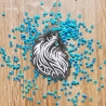 Cat Patch, Augenfarbe nach Wunsch, DIY Tierliebhaber Geschenk