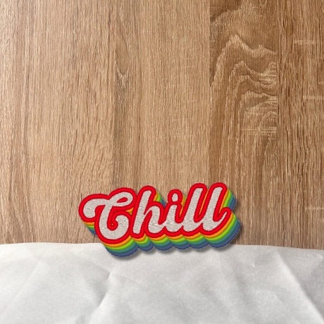 Retro Aufnäher | Chill