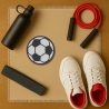Sport Patch, Gesticktes Fussball Applikation, Sportabzeichen zum aufbügeln oder aufnähen