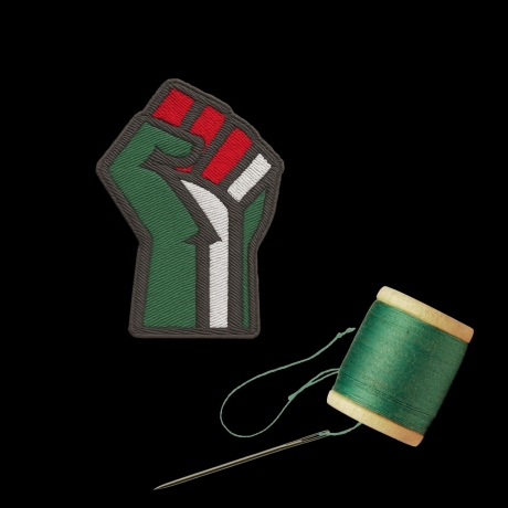 Palästina Fist Aufnäher: Symbol des Widerstands & der Solidarität