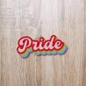 Retro Pride Aufnäher – Bestickter LGBTQ+ Aufnäher mit Regenbogen-Vibes