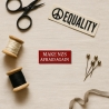 Make NZS Afraid erneut – Anti-Faschismus & Nazi, für Taschen, Jacken, Kleidung, Filz Aufnäher