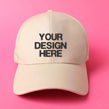 Individuell bestickter Hut, personalisierte Dad-Cap mit Text oder Logo, Small Business Logo