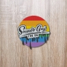 Pride Patch, Regenbogen gestickte LGBTQ Applikation, klingt Gay I'm In