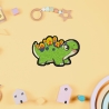 Grün Dino Patch, Aufnäher, Aufnäher, 7,5 cm, Stickapplikation für Kinder
